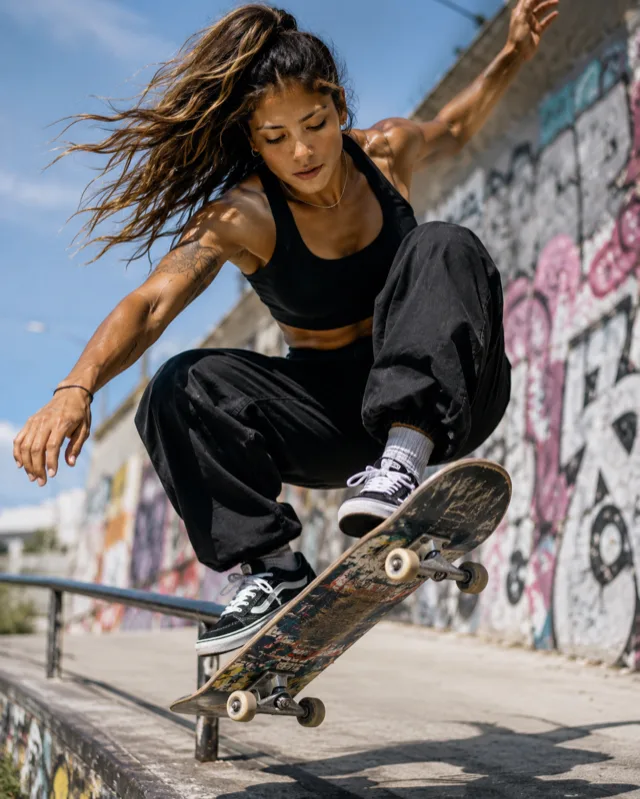 Skateboarding